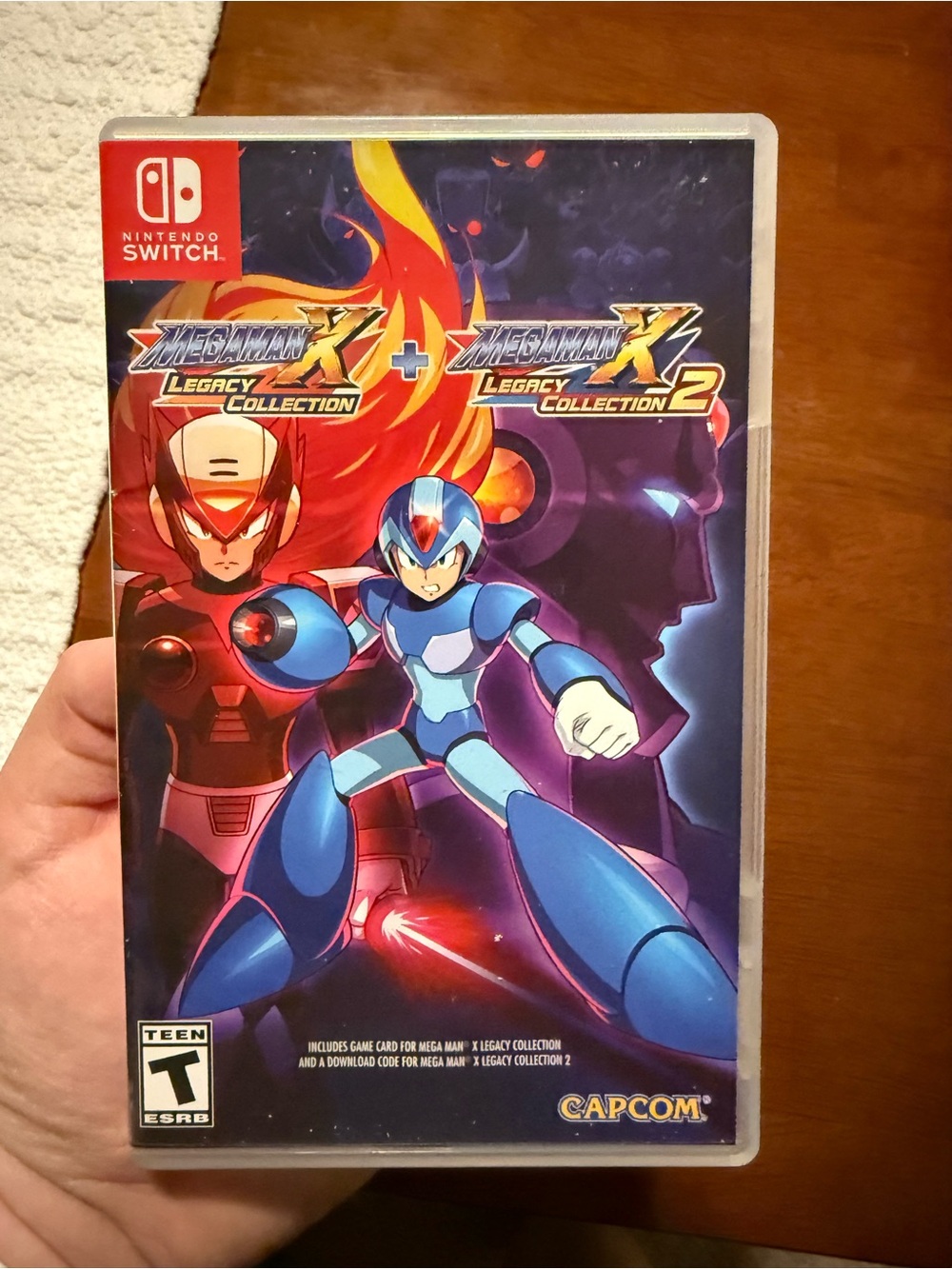 Nintendo Switch Megaman X Legacy Collection Video Game
